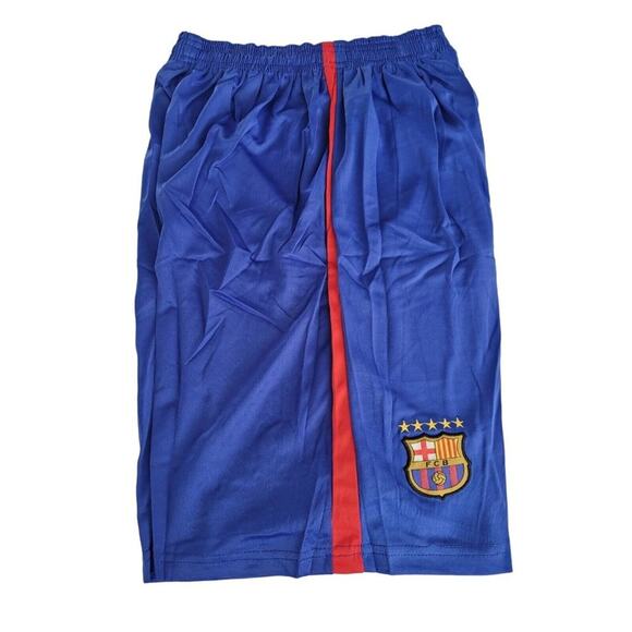 NWT Boys L Nike Authentic Dri Fit FC Barcelona FIFA World Cup Jersey & Shorts - Picture 9 of 12